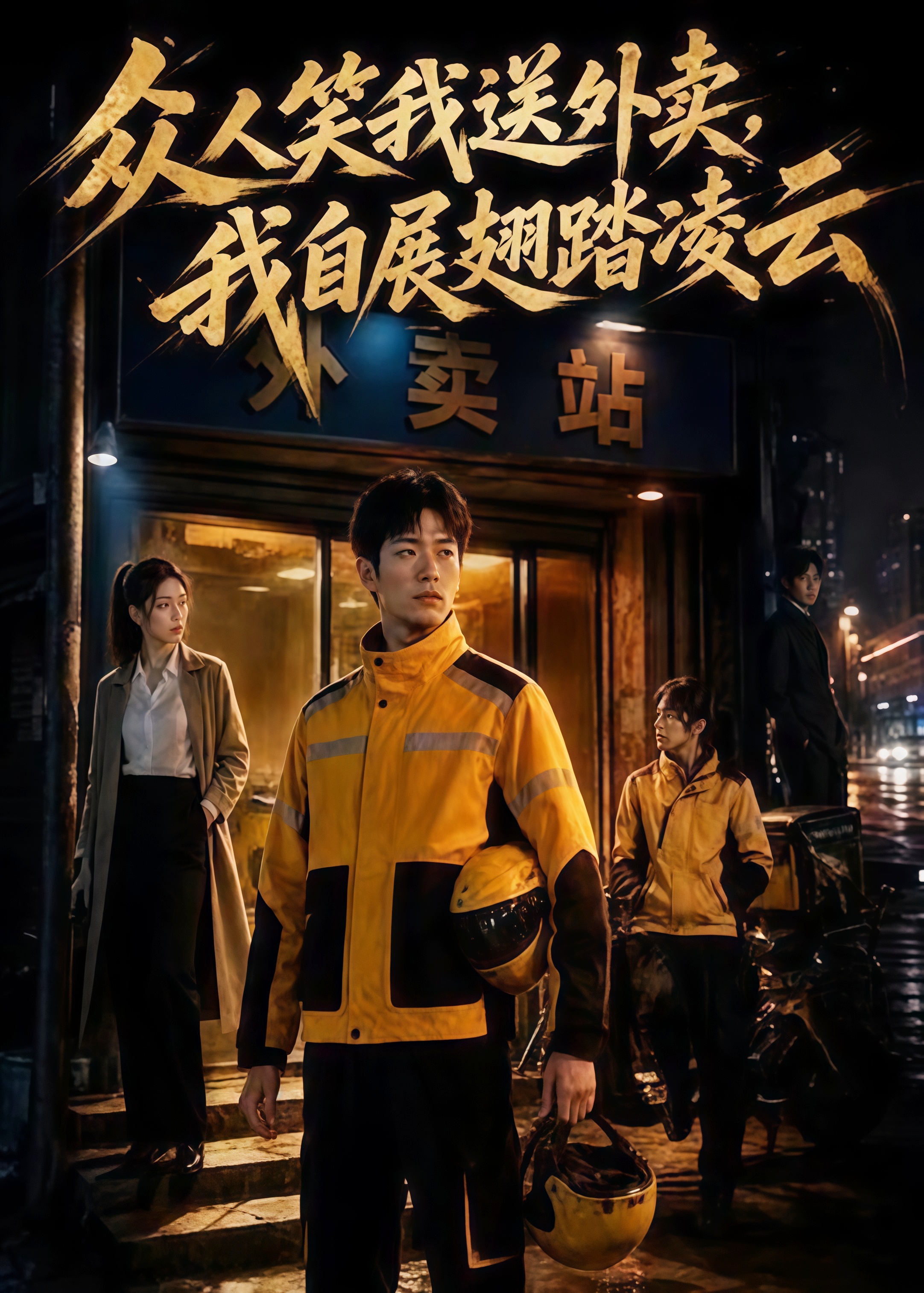 众人笑我送外卖，我自展翅踏凌云(全集)